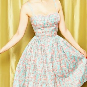 Bernie Dexter Eiffel Tower Dress L